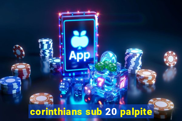 corinthians sub 20 palpite